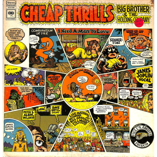 Big Brother & the Holding Company and Janis Joplin - Cheap Thrills KCS 9700