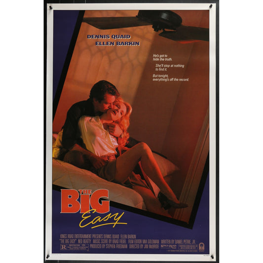The Big Easy (1986) Original Single-sided Movie Poster Rolled 27x40