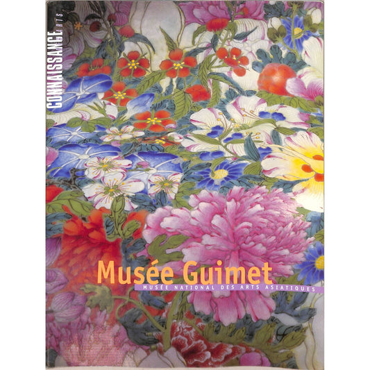 Musee Guimet Art Catalog with Floral Cover Design