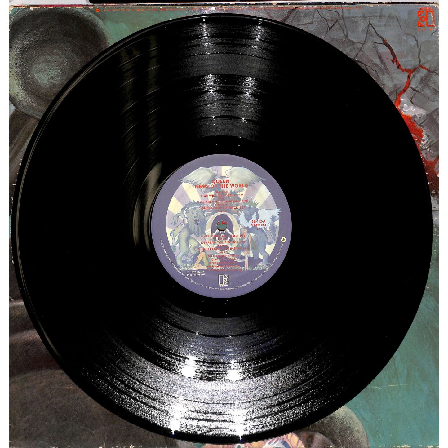 Queen - News of the World Vinyl Record 6E-112