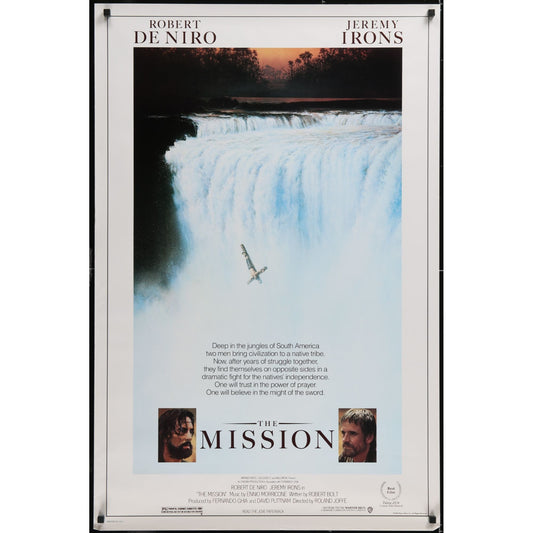 The Mission (1986) Original Movie Poster Rolled 27x41